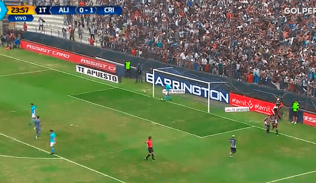 Alianza Lima vs Sporting Cristal: Quevedo apareció y puso el 1-1 parcial [VIDEO]