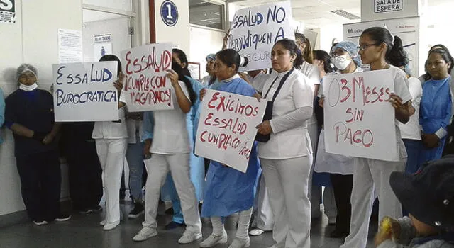 Arequipa: Pacientes de EsSalud del hospital Geriátrico  en riesgo