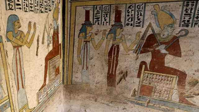 Así es la tumba egipcia de excepcionales murales recientemente descubierta [FOTOS]