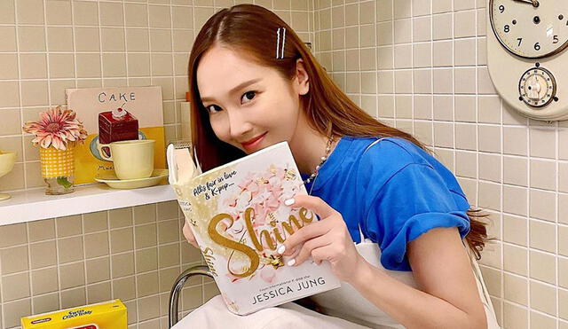 Jessica Jung es solista, empresaria y ahora debuta como escritora con su libro Shine. Foto: Instagram