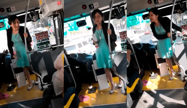 Facebook viral: ‘LadyTacones’, la mujer que se hizo viral por hacer berrinche en un autobús