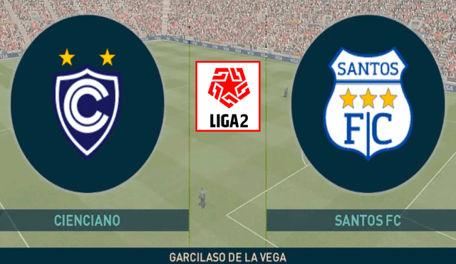Sigue aquí EN VIVO ONLINE el Cienciano vs. Santos FC por la última fecha de la Liga 2 2019.