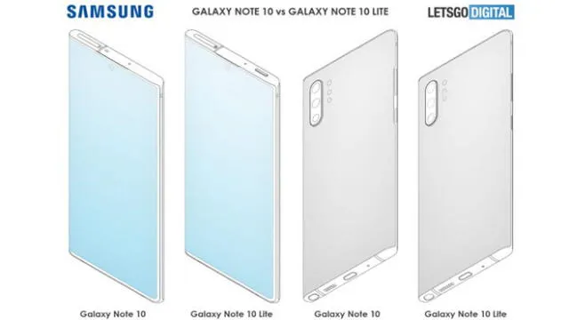 El Samsung Galaxy Note 10 Lite tendrá diseño de Note 10.