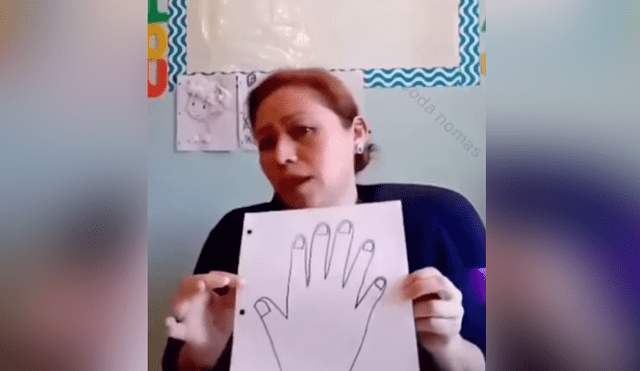 A través de YouTube se hizo viral el terrible blooper de una profesora al dar sus clases virtuales.