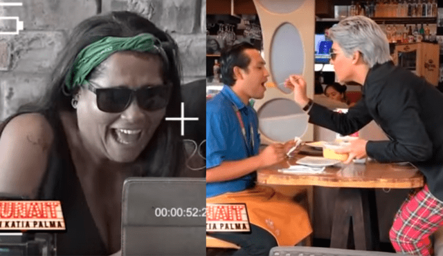 Tunait: Zorro Zupe puso incómodo a mozo y cámara lo graba todo [VIDEO]
