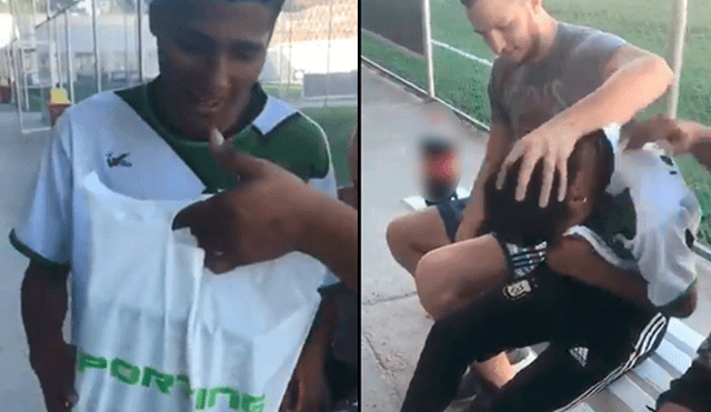 Jóvenes futbolistas conmueven a la red por el gesto que tuvieron hacia su compañero [VIDEO]