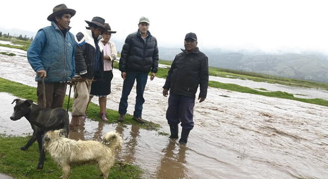 inundaciones. Terrenos de cultivos de maíz y papa se perdieron en las provincias cusqueñas de Anta y Urubamba, tras la crecida de ríos.
