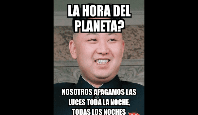 Facebook: Usuarios celebran con hilarantes memes la Hora del Planeta [FOTO]
