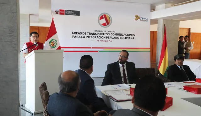 Moquegua: Perú y Bolivia inician diálogo para analizar problemática de Transportes y Comunicaciones