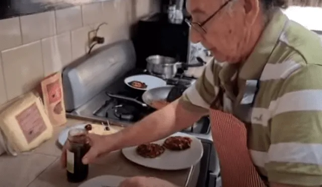 Desliza las imágenes para conocer a un anciano que está causando furor con su canal de cocina en YouTube. Foto: Tito Charly.