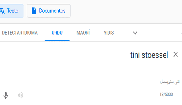 Google Translate: fanática escribe 'Tini Stoessel' en traductor y lanza un inesperado resultado [FOTOS]
