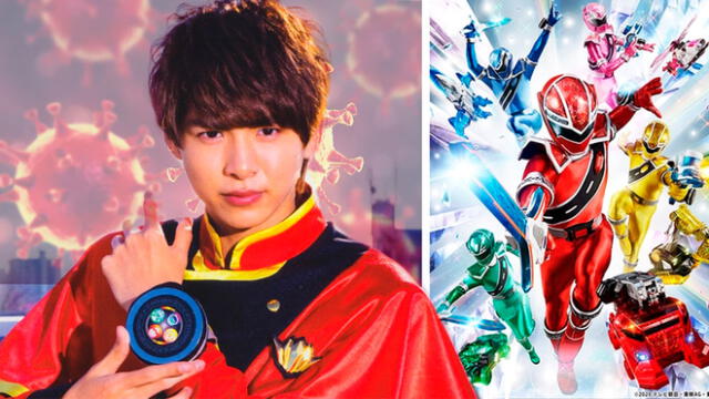 El actor que interpreta el Red Sentai, Komiya Rio, de 17 años, resultó positivo para coronavirus.