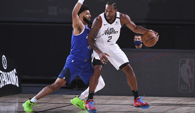 Los Angeles Clippers vs Denver Nuggets EN VIVO por el Juego 1 de los NBA Playoffs 2020. Foto: AFP