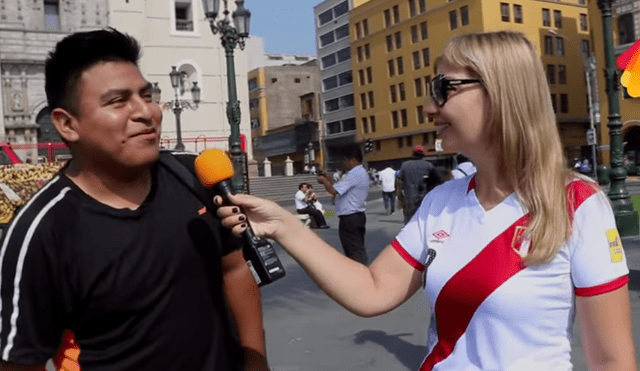 YouTube Viral: Rusa enseña su idioma a peruanos de cara al mundial [VIDEO]