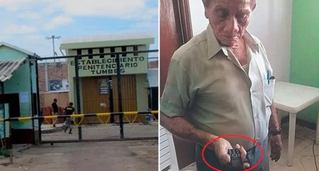 Tumbes: hombre es detenido por ingresar un celular al penal de Puerto Pizarro