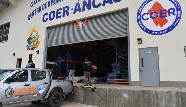 COER Áncash almacén de bienes de ayuda humanitaria Defensoría del Pueblo