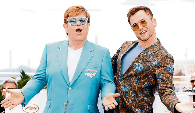 Elton John y su biopic ya están en Cannes