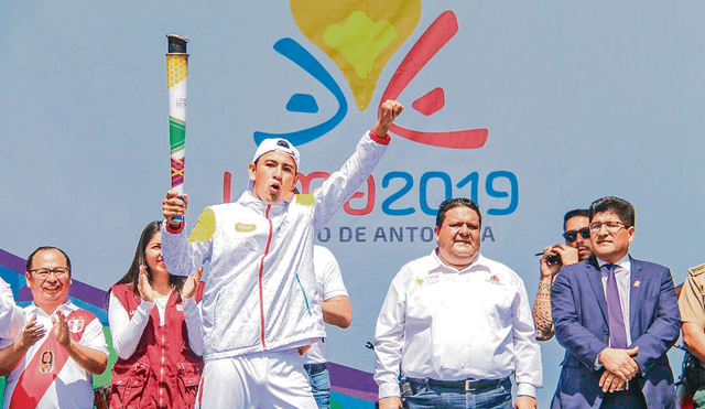 Antorcha de los Panamericanos estuvo en Chimbote.
