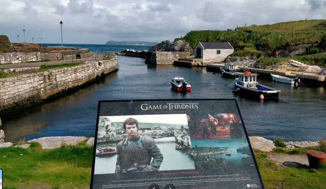Desliza las imágenes para ver cómo luce realmente las Islas de hierro que aparecen en Game of Thrones. Foto: captura de Google Maps