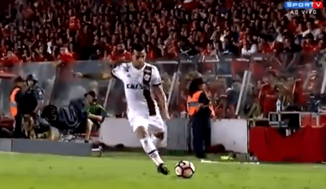 Independiente vs. Flamengo: centro de Trauco, gol de Réver y dedicación a Paolo Guerrero