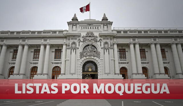 Partidos inscribieron listas por Moquegua para el Congreso. Foto: Composición La República.