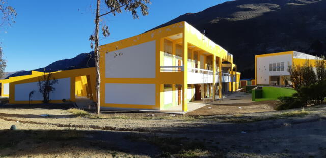 Huancavelica: nueva infraestructura del colegio “San Roque” de Castrovirreyna en 98%