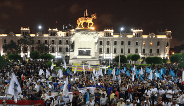 Municipalidad de Lima propone prohibir marchas en Plaza San Martín 