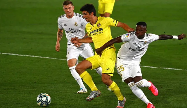 Real Madrid y Villarreal juegan este sábado por la fecha 10 de LaLiga Santander. Foto: AFP