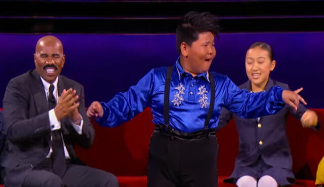 YouTube: Pequeño bailarín chino hizo danzar a Steve Harvey en programa de talentos 