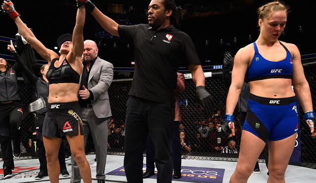Amanda Nunes iría a la WWE cuando termina su carrera en UFC. Foto: Agencias