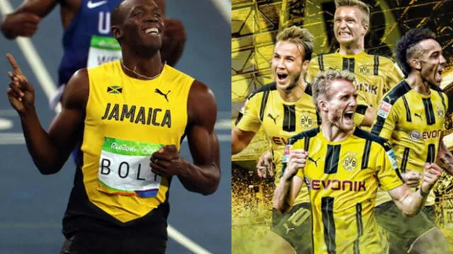 Usain Bolt pasará prueba en el Borussia Dortmund para entrar al fútbol