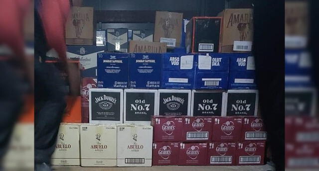 En Tacna incautan bebidas alcohólicas de contrabando por 150 mil soles