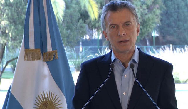 Macri: “Agradezco a los argentinos que han puesto el hombro a semejante depreciación de la moneda"