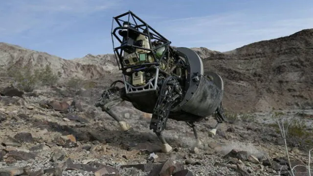 Robot de Boston Dynamics, empresa dedicada a la robótica e ingeniería. Foto: El País