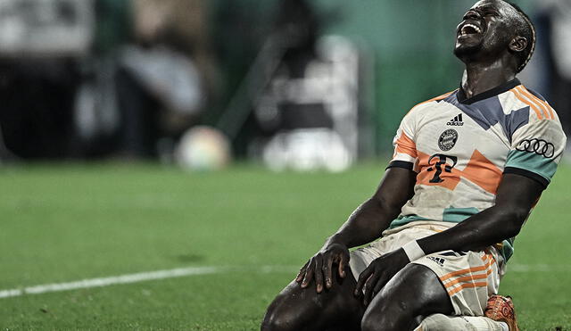 Sadio Mané es el capitán de la selección de Senegal. Foto: AFP