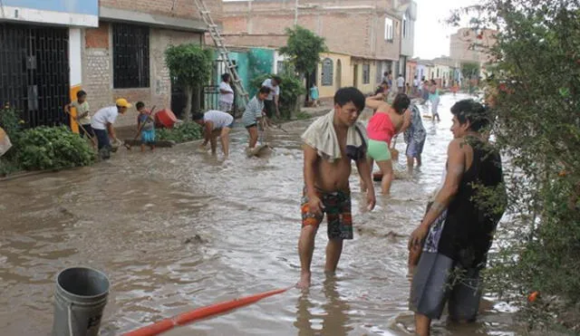 Lambayeque: Lluvias dejaron 70 viviendas colapsadas en distrito de La Victoria