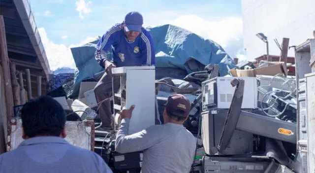 Cusco. Campaña de recaudación de residuos electrónicos fue exitoso.
