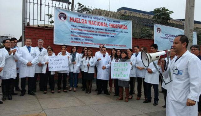 Minsa se pronuncia por huelga promovida por la Federación Médica Peruana