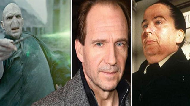 Ralph Fiennes es popular por darle vida a Voldemort en la saga de Harry Potter