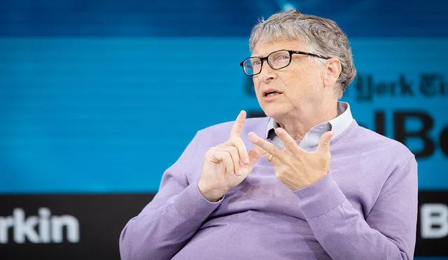 Bill Gates resaltó el cóctel de anticuerpos que fue usado para contribuir a la recuperación de Donald Trump. Foto: AFP