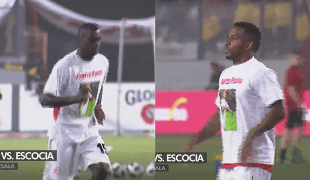 Perú vs. Escocia: el gran gesto de la selección por Paolo Guerrero [VIDEO]