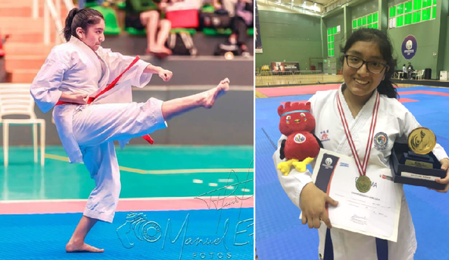 Karateca peruana logra medalla de oro en EE.UU. con tan solo 14 años