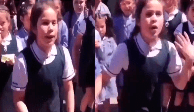 Escolar es captada cantando en contra de la desigualdad y se vuelve furor en redes [VIDEO]