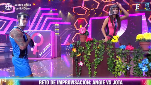 Angie Arizaga y Jota Benz