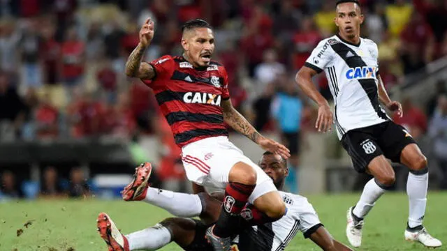 Con Guerrero en el campo: Flamengo empató 0 a 0 con Ponte Preta por la Copa de Brasil [VIDEO]