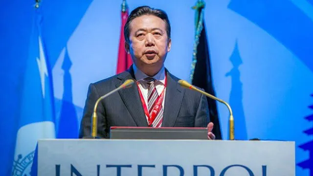 Interpol: su presidente está desaparecido y piden explicaciones a China