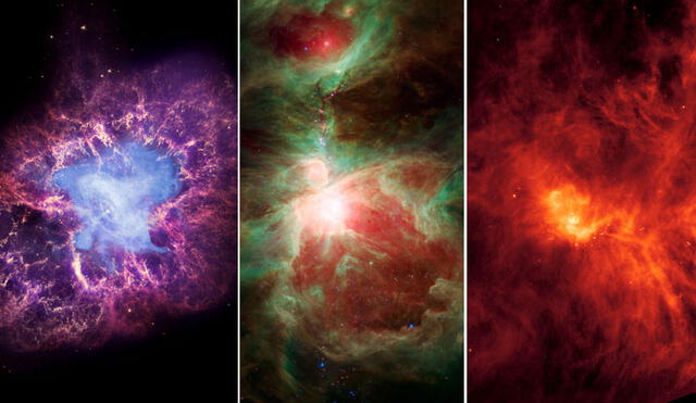 El telescopio espacial Spitzer de la NASA descubrió parte del universo que se ocultaba ante nosotros.