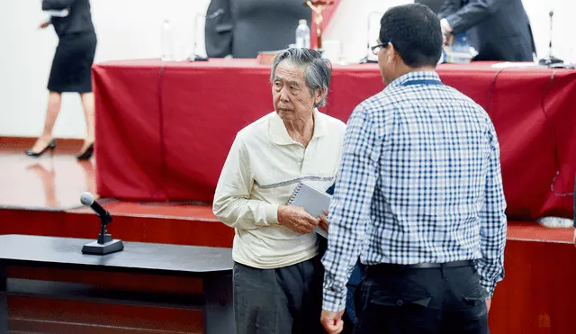 Fujimori dice que no se fugará porque sus hijos viven en el Perú