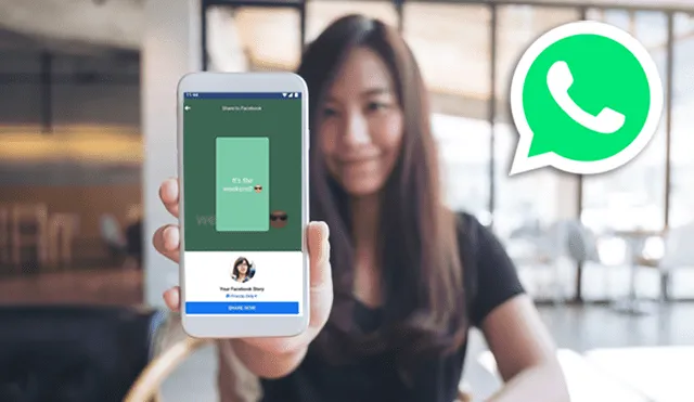 WhatsApp pronto te permitirá compartir los estados en cualquier otra aplicación fácilmente.
