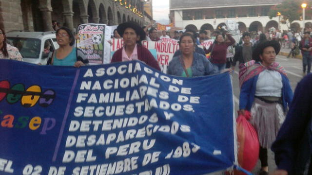 Ayacucho: marcha contra el indulto a Fujimori [VIDEO]